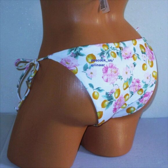 36DD/L Victoria Secret Swim Push Up w/o pad Top Bikini Set Side Tie Cheeky botto - Picture 4 of 11